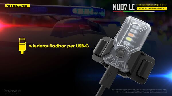 Nitecore NU07 LE - Signalleuchte 