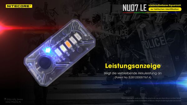 Nitecore NU07 LE - Signalleuchte 