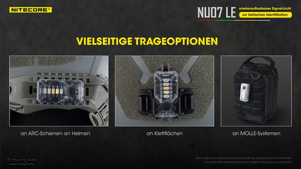 Nitecore NU07 LE - Signalleuchte 