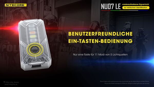 Nitecore NU07 LE - Signalleuchte 