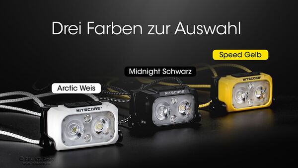 Nitecore NU21 - 360 Lumen  weiß