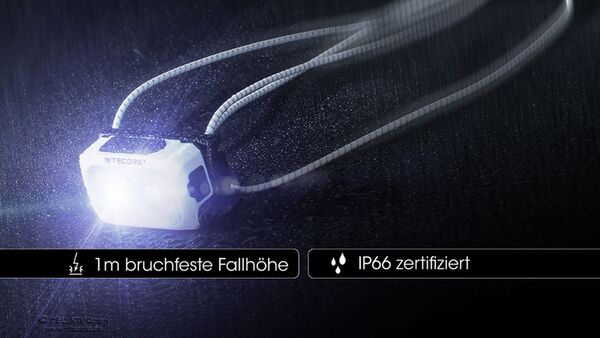 Nitecore NU21 - 360 Lumen  weiß