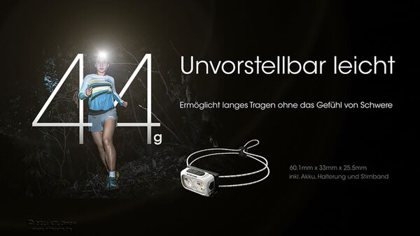 Nitecore NU21 - 360 Lumen  weiß