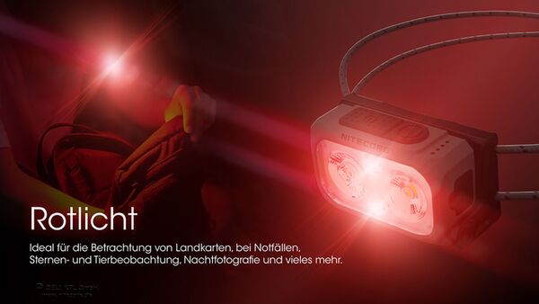 Nitecore NU21 - 360 Lumen  weiß