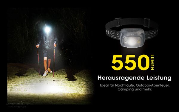 Nitecore NU31 - 550 Lumen  orange