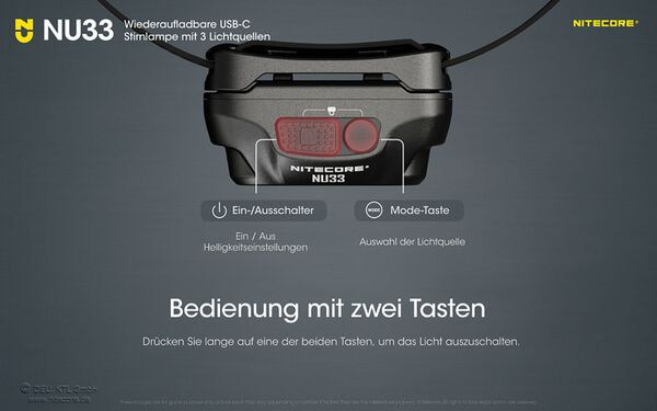 Nitecore NU33 - 700 Lumen 