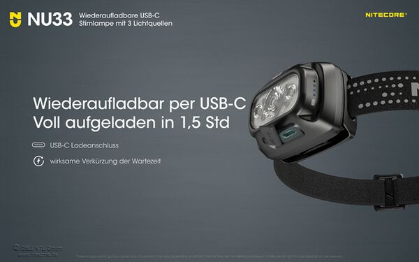 Nitecore NU33 - 700 Lumen 