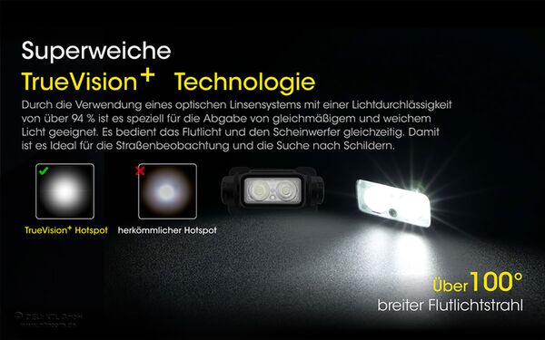 Nitecore NU40 - 1000 Lumen 