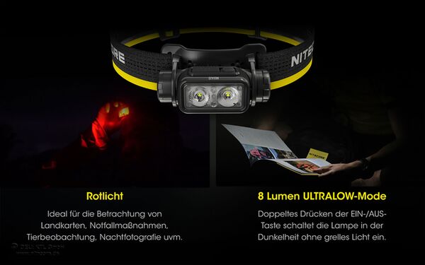 Nitecore NU40 - 1000 Lumen 