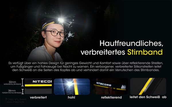 Nitecore NU40 - 1000 Lumen 