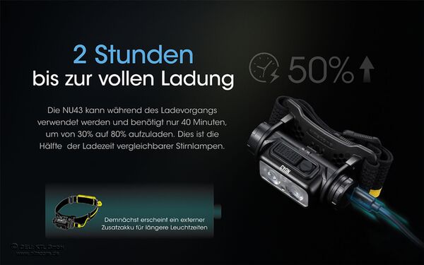 Nitecore NU43 - 1400 Lumen 