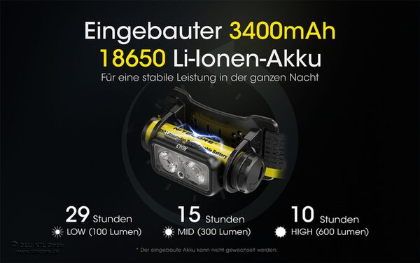 Nitecore NU43 - 1400 Lumen 