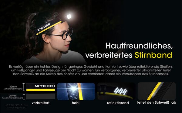 Nitecore NU43 - 1400 Lumen 