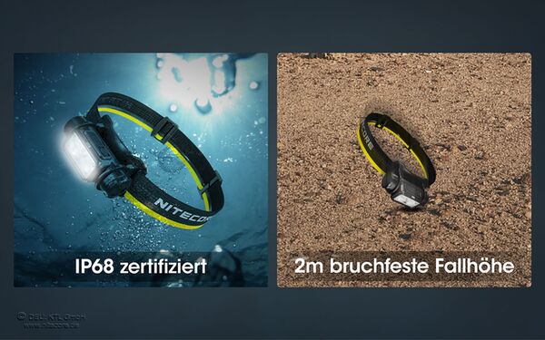 Nitecore NU50 - 1400 Lumen 