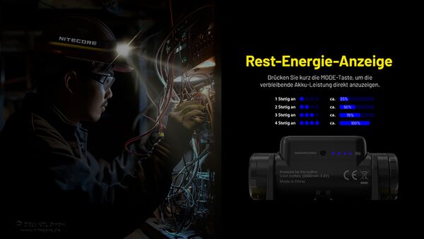 Nitecore NU53 - 1800 Lumen 