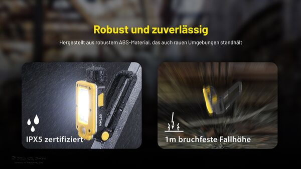 Nitecore NWL20 - Arbeitsleuchte, 600 Lumen 