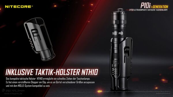 Nitecore P10i - 1800 Lumen 