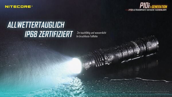 Nitecore P10i - 1800 Lumen 
