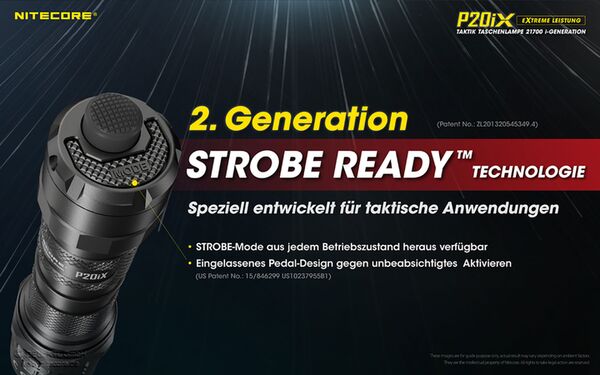 Nitecore P20iX - 4000 Lumen 
