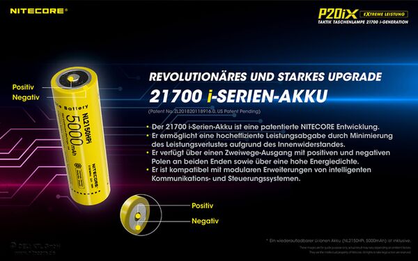 Nitecore P20iX - 4000 Lumen 