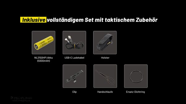 Nitecore P23i - 3000 Lumen 