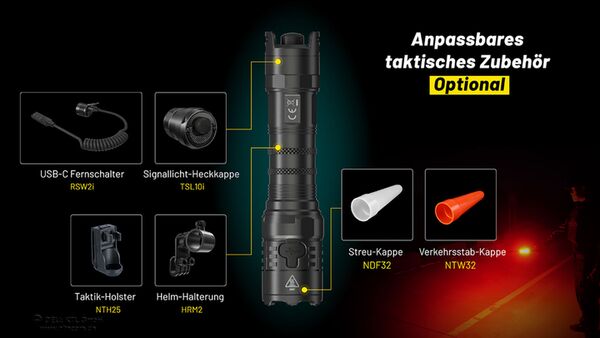 Nitecore P23i - 3000 Lumen 