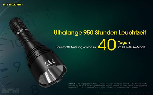 Nitecore P30 inkl. NL2150R 