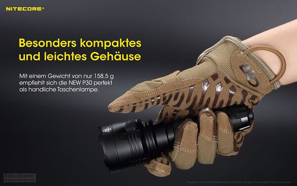 Nitecore P30 inkl. NL2150R 