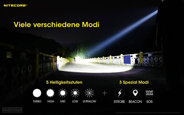 Nitecore P30 inkl. NL2150R 