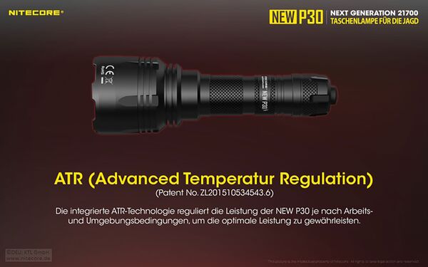 Nitecore P30 inkl. NL2150R 