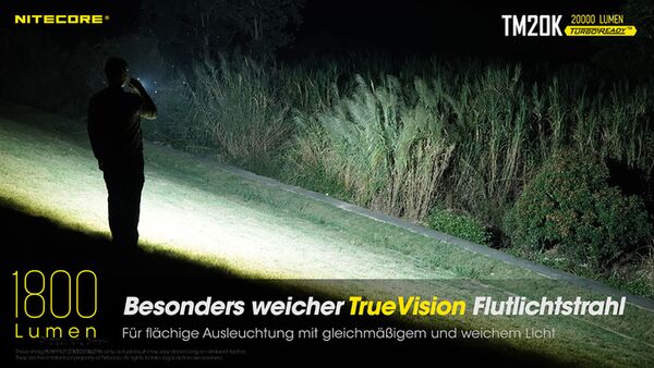 Nitecore TM20K - 20000 Lumen 
