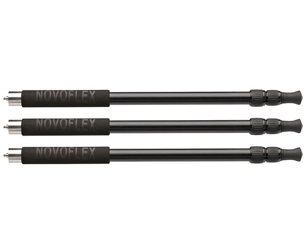 Novoflex 3x QuadroLeg Stativbein Aluminium (3 Segmente) 