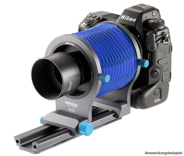 Novoflex 90mm Objektivkopf für BALPRO und CASTBAL-PRO made by Schneider Kreuznach inkl. Balgenanschluß und Blende 