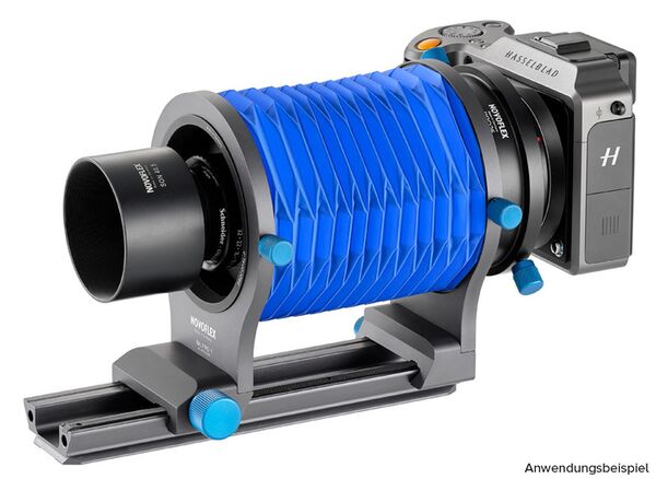 Novoflex 90mm Objektivkopf für BALPRO und CASTBAL-PRO made by Schneider Kreuznach inkl. Balgenanschluß und Blende 