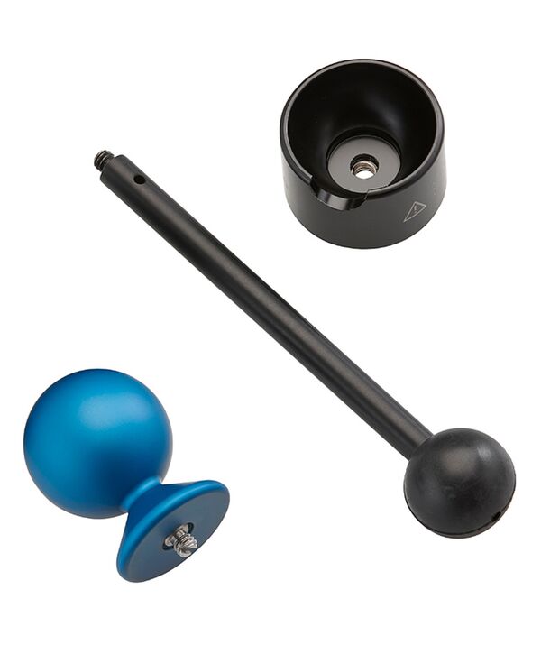 Novoflex Ball FREE Set bestehend aus: Kugel, Schale und Stützfuß (Einstiegsset ins MB FREE System) 