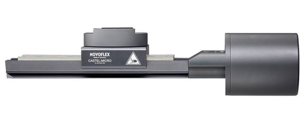 Novoflex CASTEL-MICRO Einstellschlitten, elektronisch gesteuert, inkl. Steuergerät, Netzwerkkabel und Netzteil 