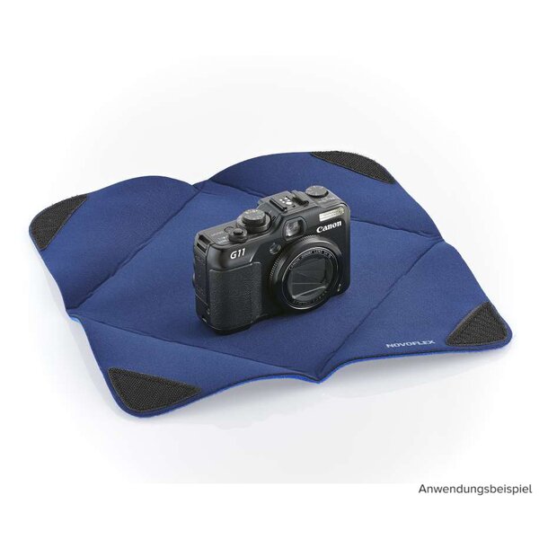 Novoflex Einschlagtuch Stretch blau  28x28 cm