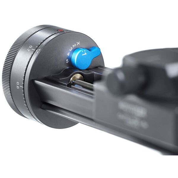 Novoflex Einstellschlitten Q mit Fokusrad und Rasterungen für ABM bis 5:1 (Castel-M) 