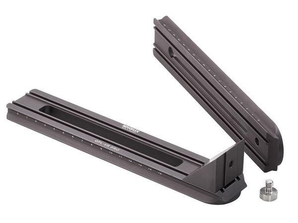 Novoflex Klemmplatte L-Form mit Skalierung 