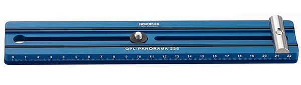 Novoflex Klemmplatte mit Skalierung 235 mm 