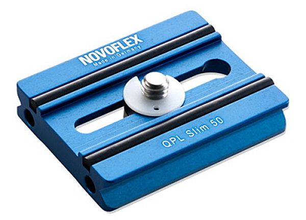 Novoflex Klemmplatte Slim 50x39 mm 