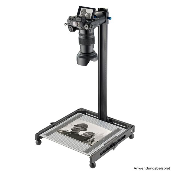 Novoflex Metallgrundplatte (magnetisch) für MS-MACRO-REPRO 