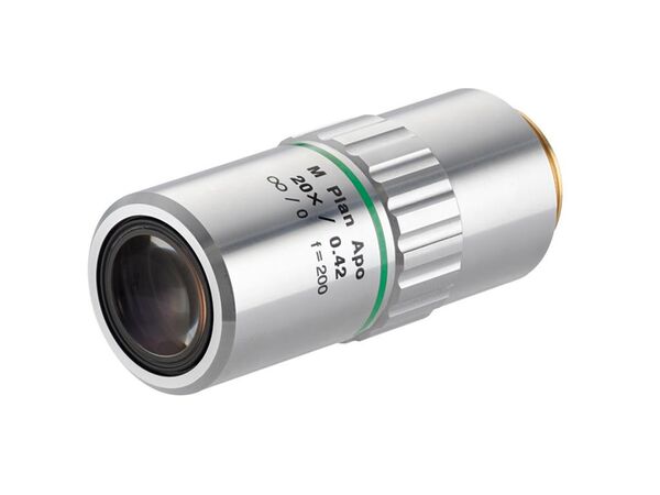 Novoflex Mitutoyo M Plan Apo 20x Mikroskopobjektiv (MICRO-TUBE zwingend erforderlich!) 