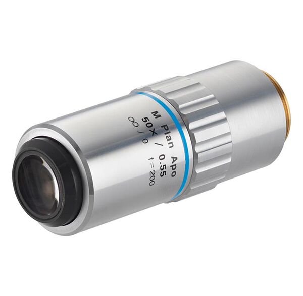 Novoflex Mitutoyo M Plan Apo 50x Mikroskopobjektiv (MICRO-TUBE zwingend erforderlich!) 
