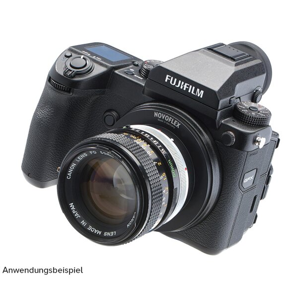 Novoflex Objektivadapter  Fujifilm G Canon FD
