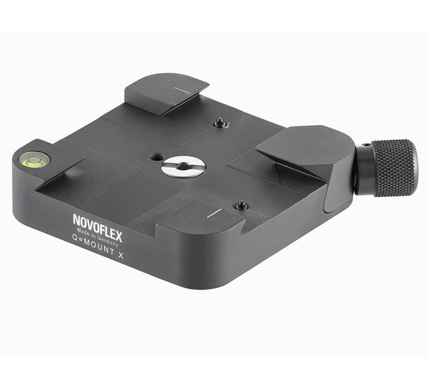 Novoflex Q=MOUNT X Kupplung mit Kreuzklemmung, durchschraubbar 