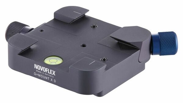 Novoflex Q=MOUNT XD Kupplung mit Kreuzklemmung  doppelseitig