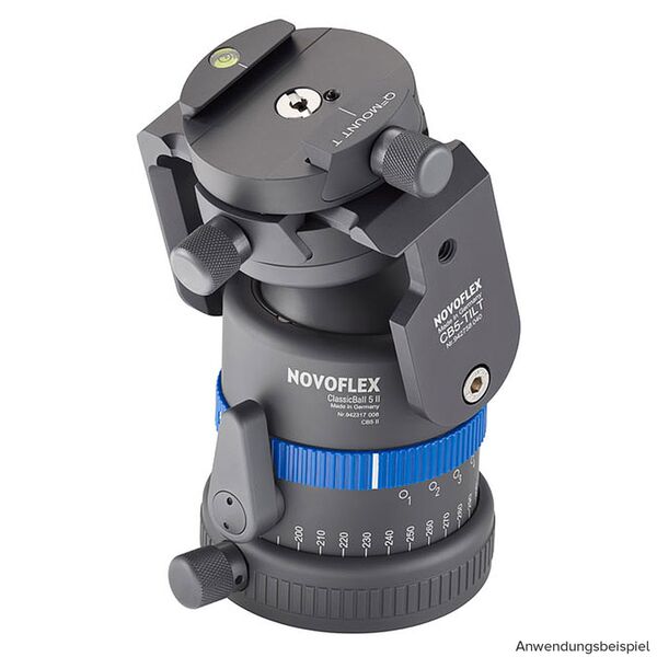 Novoflex Tiltbrücke für CB5 und CB5 II mit Q=MOUNT-Schnellkupplung 