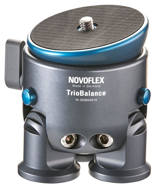 Novoflex TrioBalance, 3-Bein Stativbasis mit integrierter Kalotte 