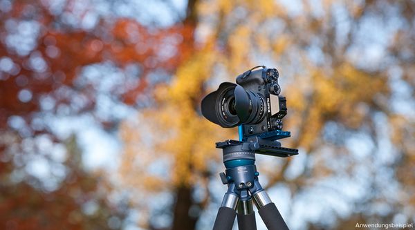 Novoflex TrioBalance, 3-Bein Stativbasis mit integrierter Kalotte 